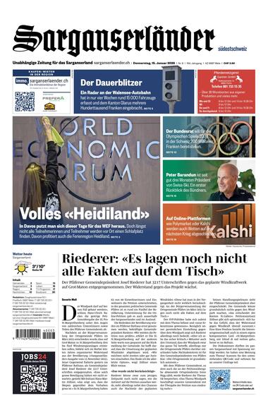Sarganserlaender 2026-01-15