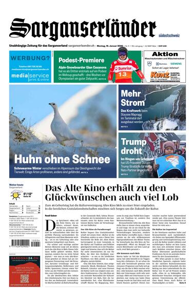 Sarganserlaender 2026-01-19