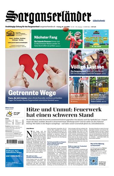 Sarganserlaender 2026-07-10