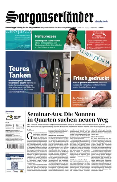 Sarganserlaender 2026-10-01
